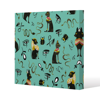 No Title by Andrew Lee - Wrapped Canvas Print