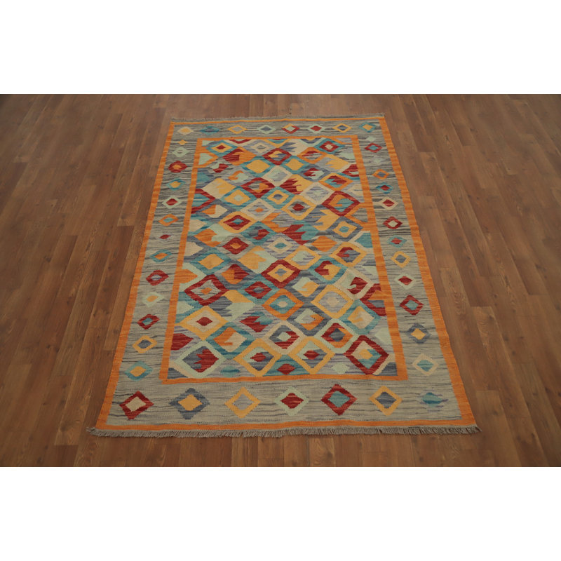 Tapis géométrique Kilim