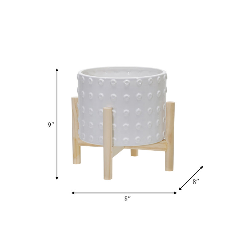 Planter - Transform Your Space with This Stylish, Must-Have Home Accessory, 9" H x 8" W x 8" D