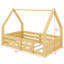 Lit cabane avec cadre de toit et système de fixation sécurisé pour chambres d'enfants-1232657199-1232657184