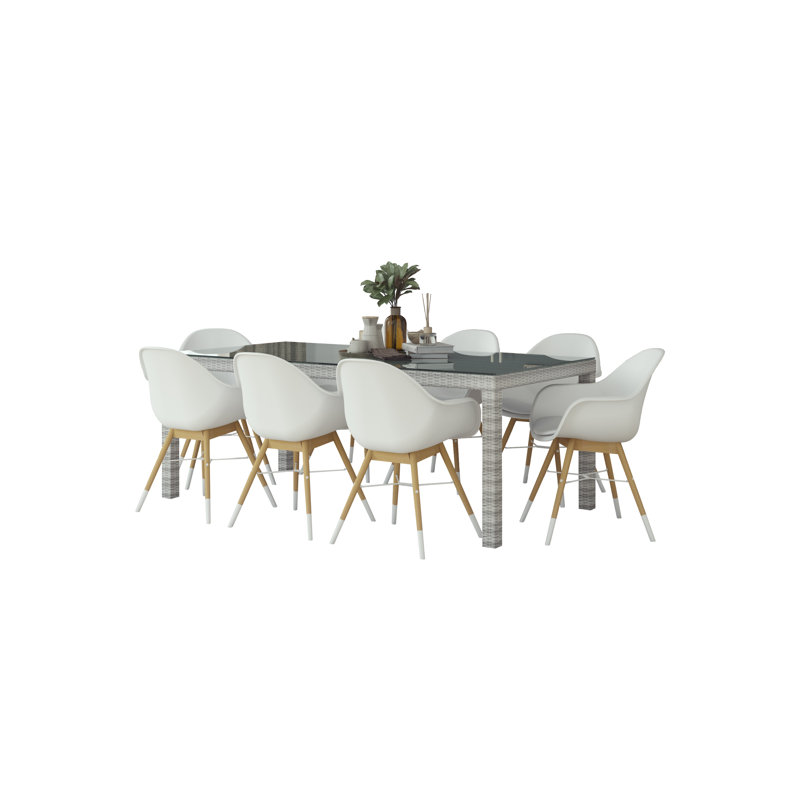 Ensemble repas pour 8 personnes Alyisa