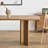 Burlywood Rectangular Solid wood Dining Table For Dining Room/Kitchen-624254086