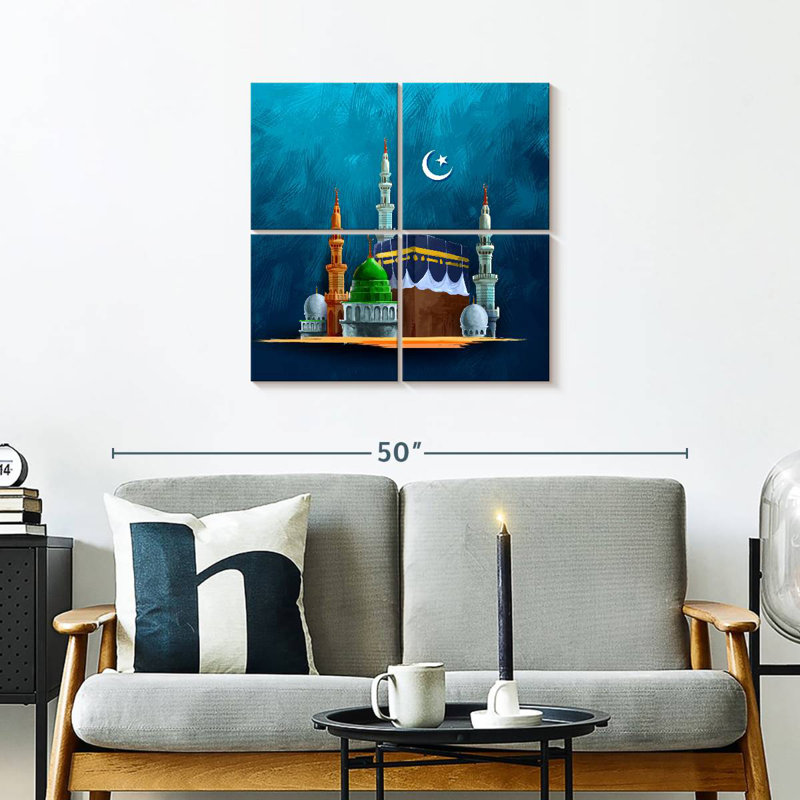Adella Kaaba, 26" H x 26" W
