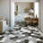 Heksa Gray 8 in. x 9 in. Matte Porcelain Floor and Wall Tile (9.93 sq. ft./Case)-60099789
