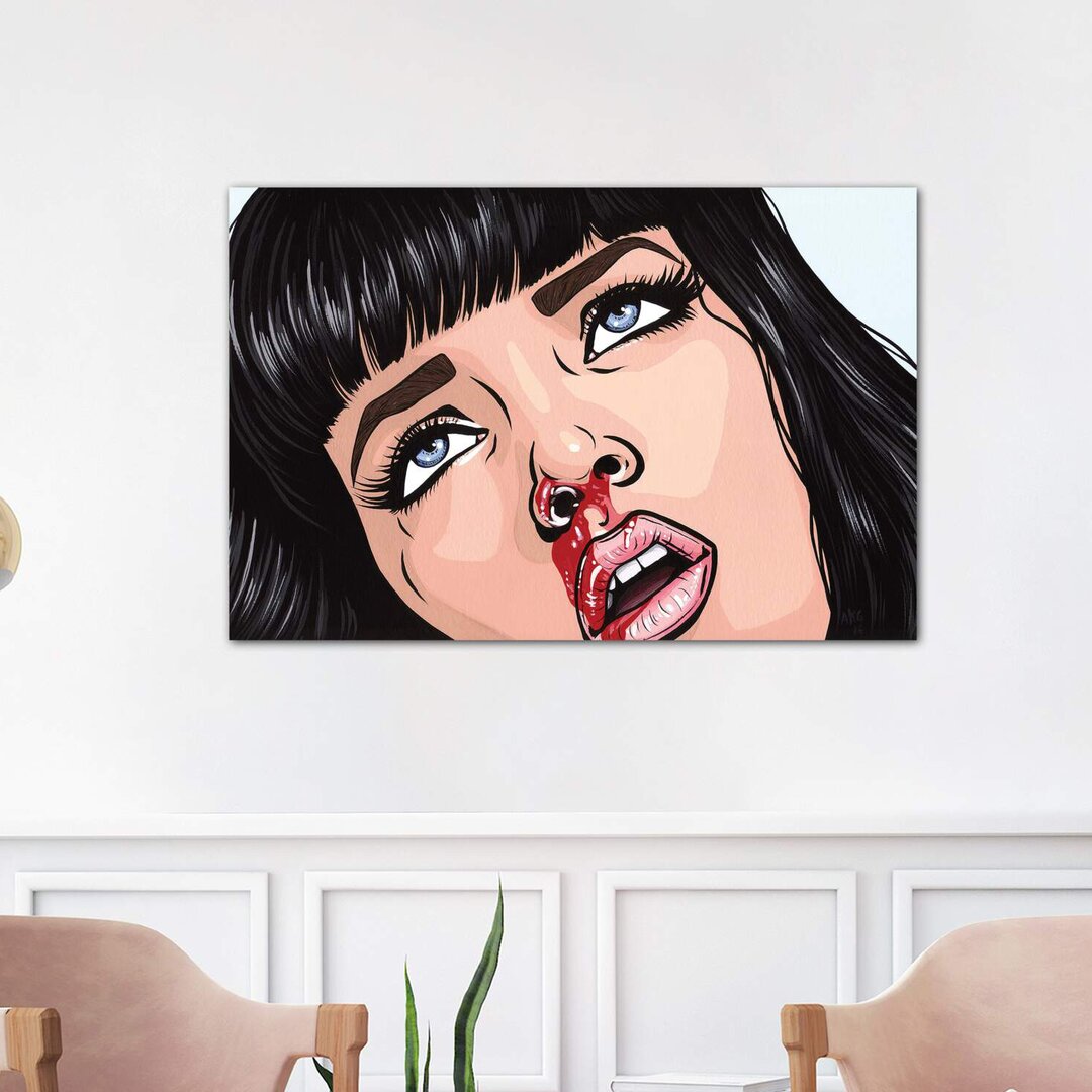 Leinwandbild Mia Wallace von Allyson Gutchell