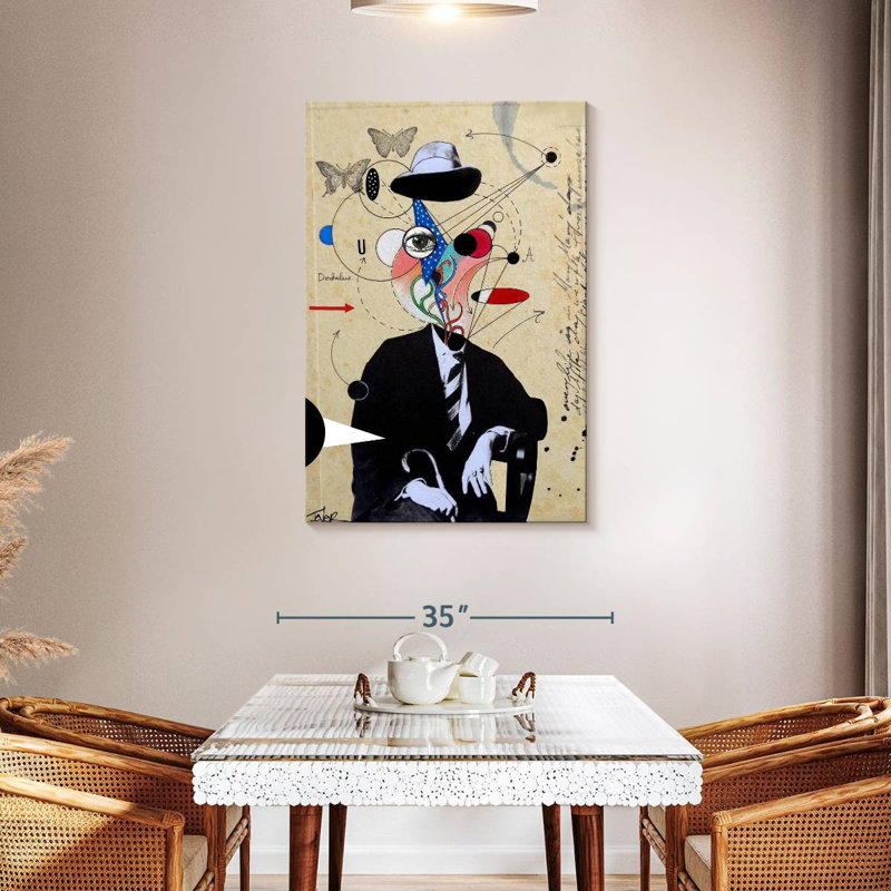 Keiraleigh Deconstructing James Joyce, 45" H x 30" W