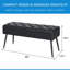 Dorly 38" Upholstered Bedroom Bench-1829251567