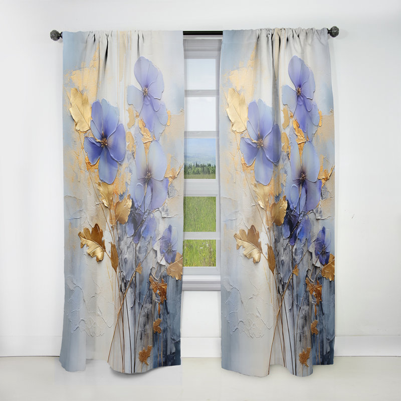Rideau traditionnel - obscurcissant velours Powden, L 52 po x L 63 po