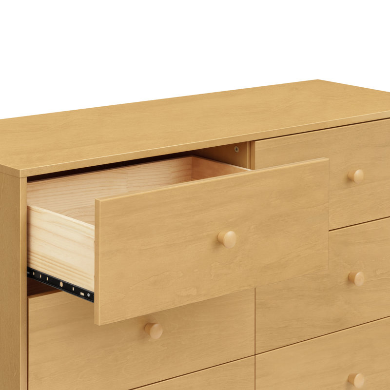 Commode double 6 tiroirs Hudson, Naturel