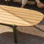 Terra Outdoor Oval Teak Coffee Table-1470371760