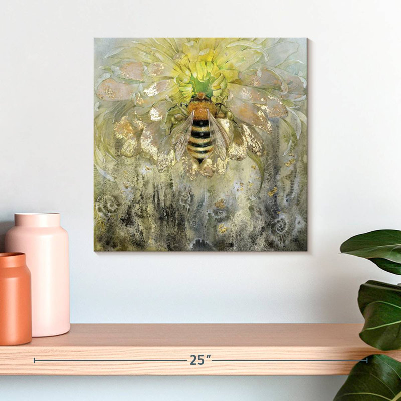 Crowle Insecta - Honeybee, 16" H x 16" W