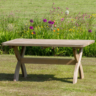 Harriet Rectangular Outdoor Dining Table , 160cm cm W 76.5cm cm D