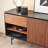Solid wood decoration side cabinet storage cabinet