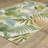 Arjay Layered Tropical Leaves Green/ Ivory Indoor-Outdoor Rug-716930578