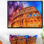 «Colosseum Rome Italy», impression sur toile encadrée-26663886