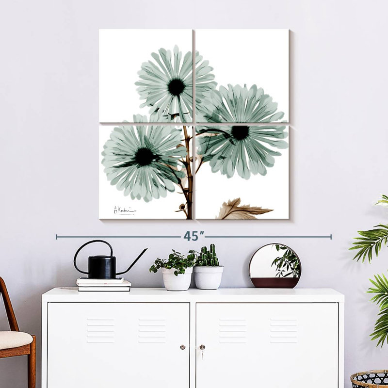 Harnek Chrysanthemum Love, 32" H x 32" W