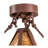 Jairdan 5 - Light Rust Unique/Statement Pendant