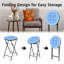 Vidar 36cm Circular Folding Table