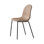 Academy Upholstered Armless Chair with Metal Frame