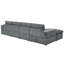 Grand modulaire réversible avec repose-pieds Tondreau Massasoit-222839472