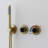 Modern Wall-Mounted Dual-Function Shower System With Rainfall & Waterfall Shower Head, Handheld Spray, Brass Valve, 3 Finish Options-123824196