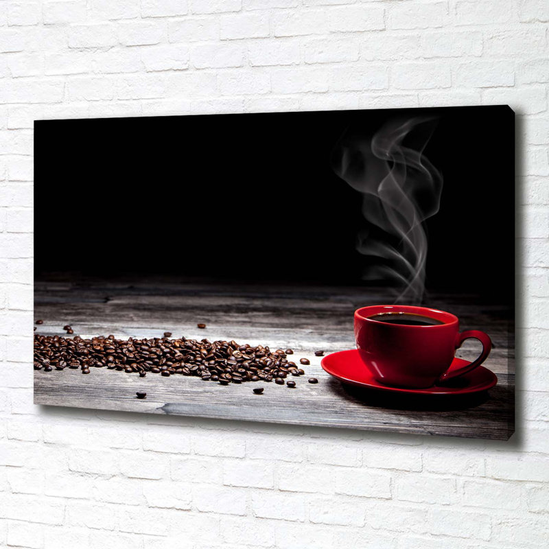 Aromatic Coffee - Print, 70cm H x 100cm W x 2cm D, Canvas