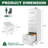 4-Drawer Lockable Metal Vertical File Cabinet for A4/Legal/Letter Size, Office & Home, Assembly Required-1669213181
