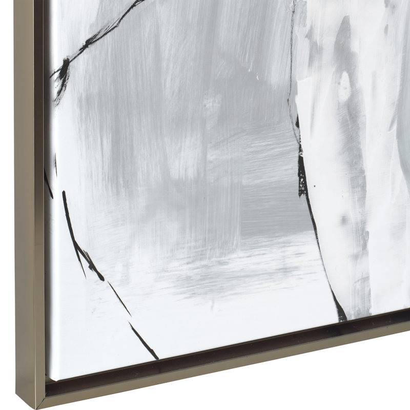 Art abstrait encadré en boucle