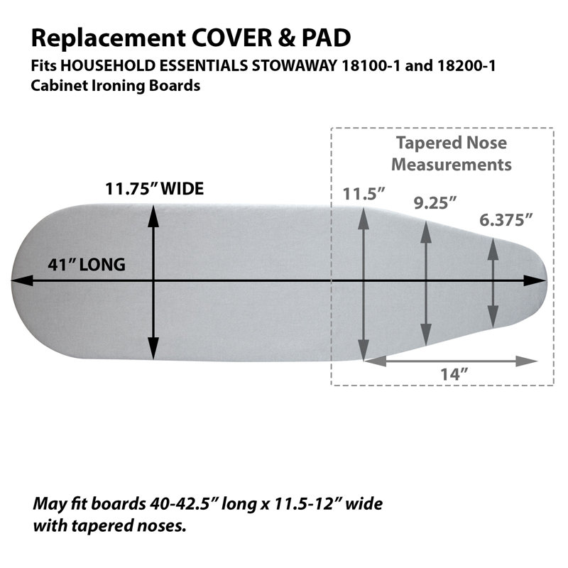 Stowaway Cover Pad, Dark Silver
