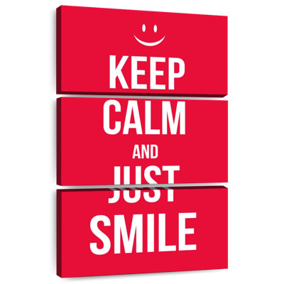 Tergel Keep Calm And Just Smile
