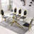 Raydean 79'' Pedestal Dining Table-167590831