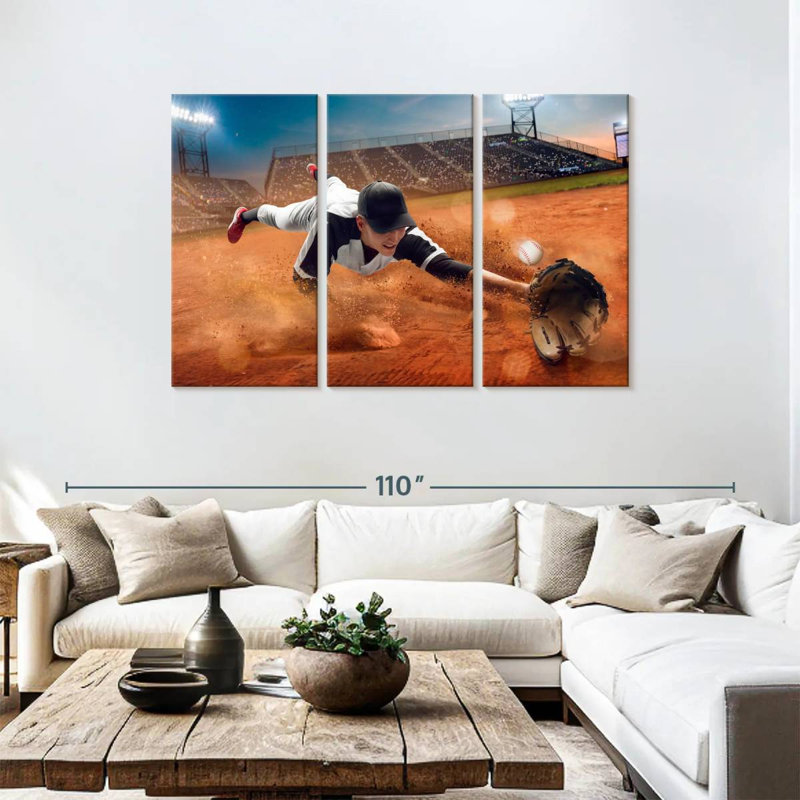 Sireci Baseball Game Catch, 48" H x 74" W