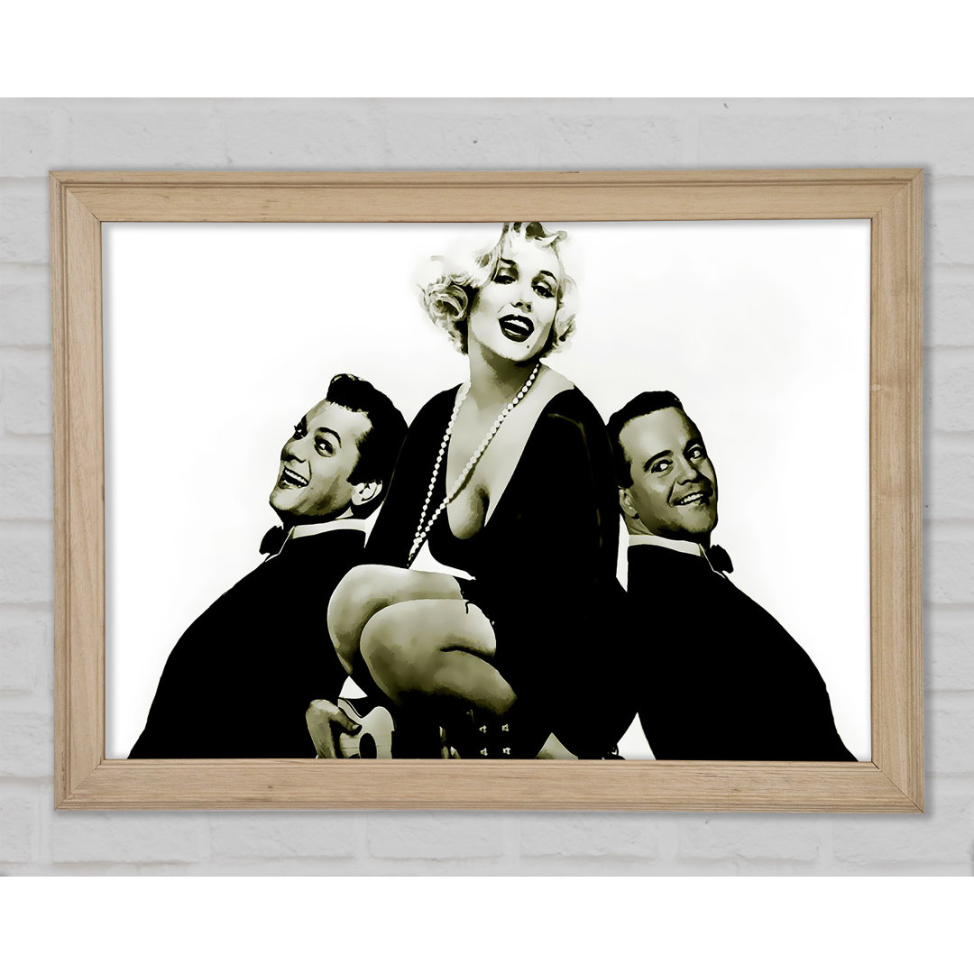 Marilyn Monroe und die Jungs - Druck