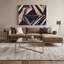 «Geometric Abstraction 96», art mural sur toile grise-172749575