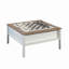 Table basse avec surface de jeu d'échecs