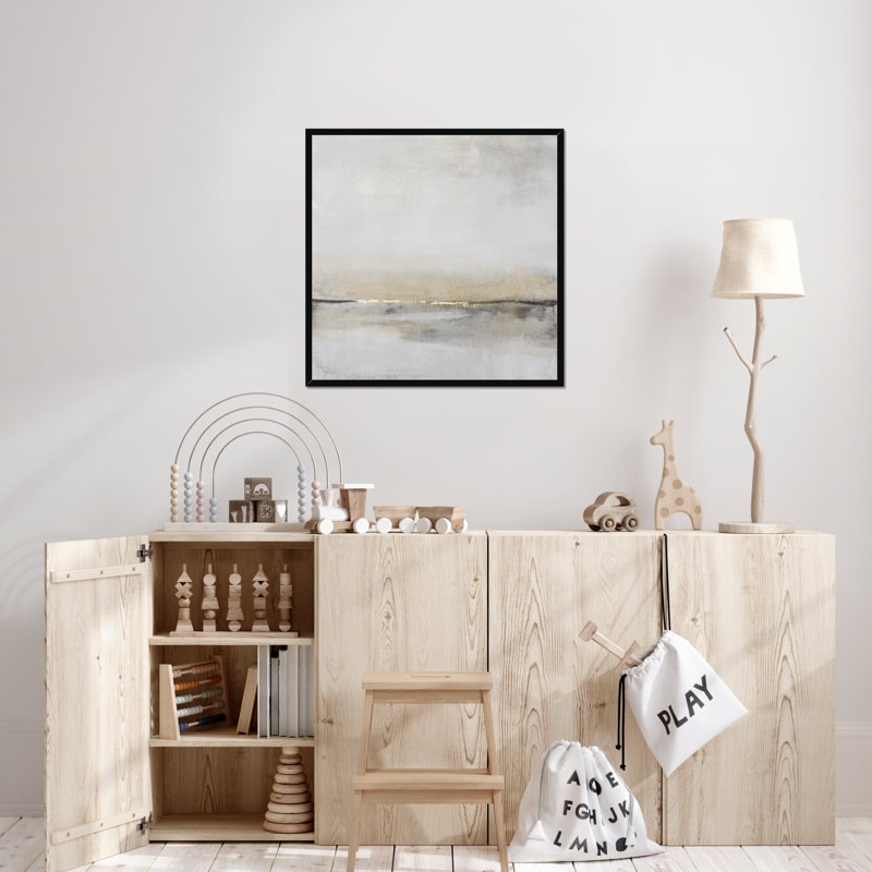 Horizontal Flow I by Timothy O' Toole - Wrapped Canvas Painting, Black Framed Paper Print, 80cm H x 80cm W x 2.3cm D