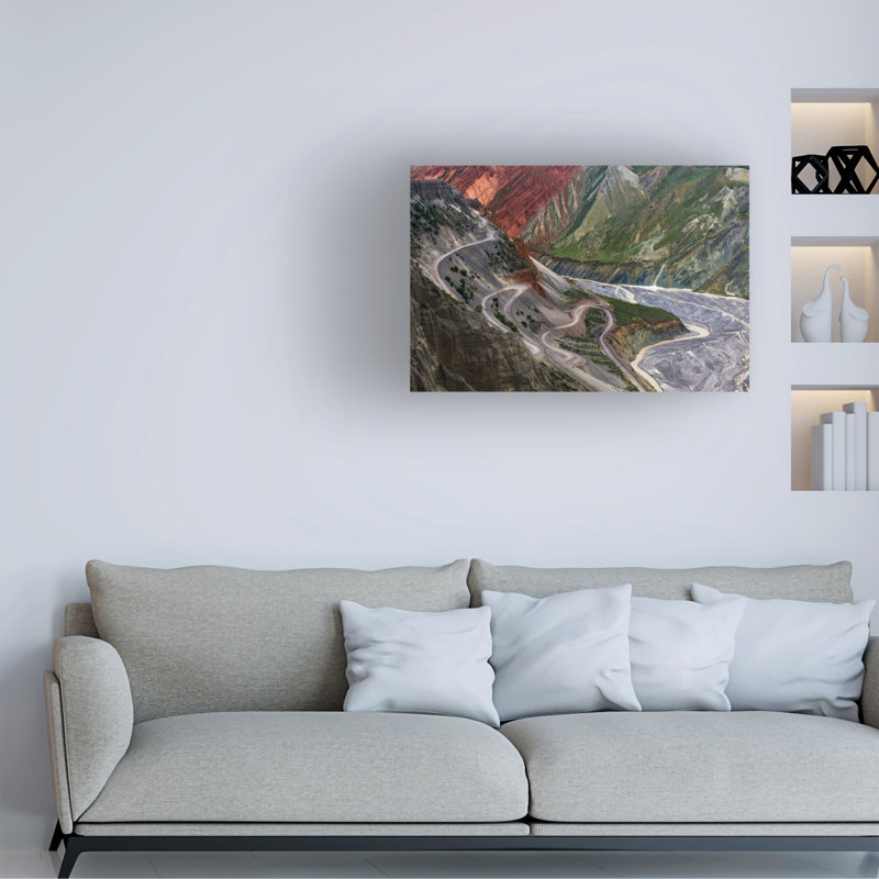 Art sur toile, Rhin Heidi, H 22 po x l 32 po