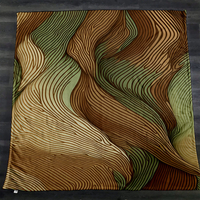 Throw Blanket, 51" W x 60" L