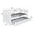 Contemporary Button-Tufted Daybed with Integrated Slatted Trundle-710472235
