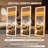Full-length mirror with light, full-length dressing stationary-9666197-9666207