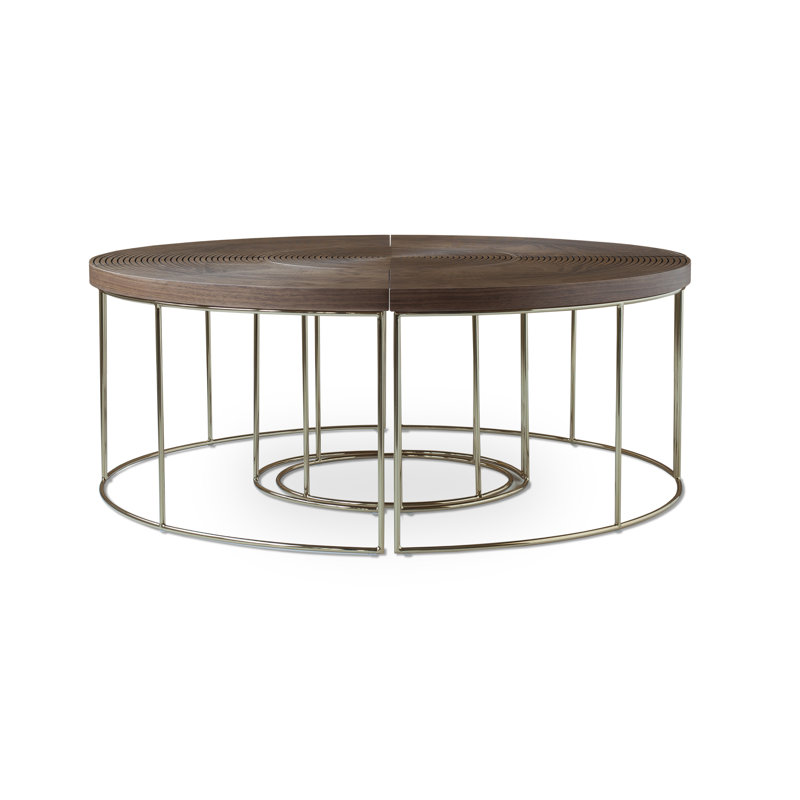 Table de groupage extensible Ripples 5, Or
