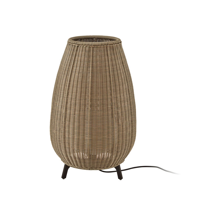 Lampe sur pied 30,51 po Amphora, Beige clair