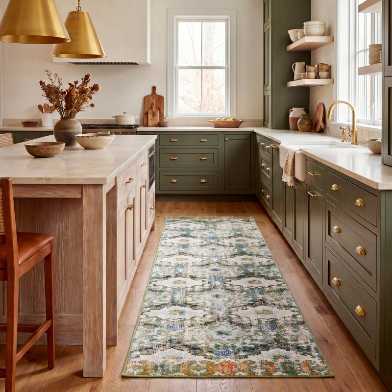 Dylanthomas Performance Oriental Rug, Runner 2' x 8'