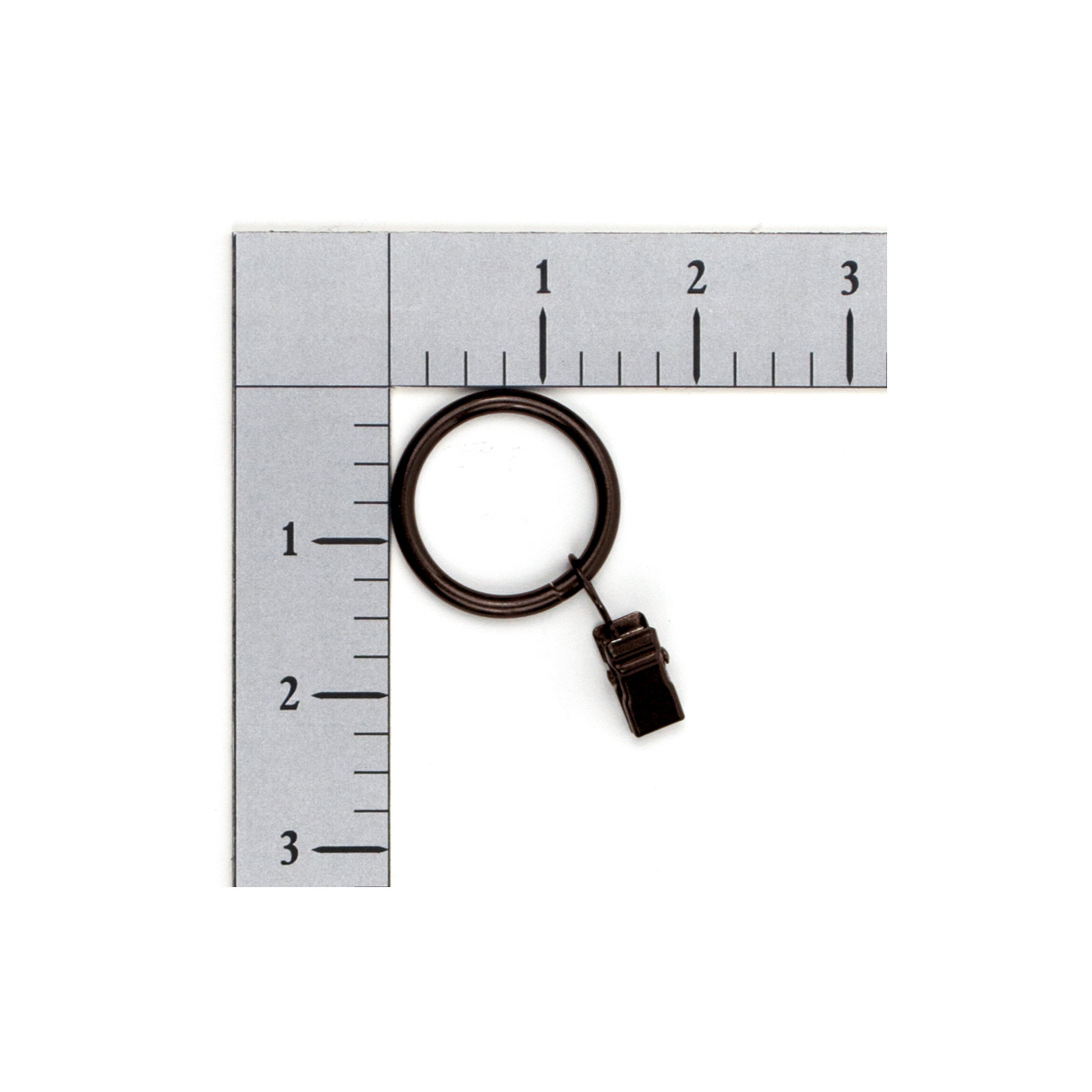Vasios Curtain Rings, Oil Rubbed Bronze