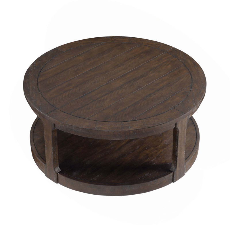 Table basse Mid-Century, Dark Brown