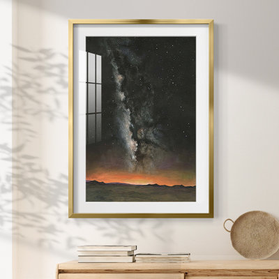 «Milky Way Exposure I», impression encadrée