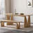 Solid wood aesthetic dining table-80543235