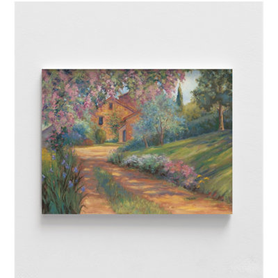 Pepes Farm I By Pamela Fermanis Wall Print, Framed Farmhouse Decoration, Rural Oil Painting Print, Rustic Wall Art, Framed Wall Art