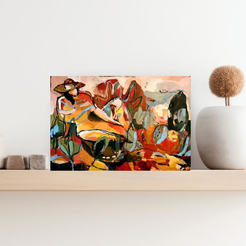 Art contemporain contemporain, art contemporain, H 12 po x l 18 po