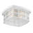 Stonington Matte White 2 - Bulb Outdoor Flush Mount